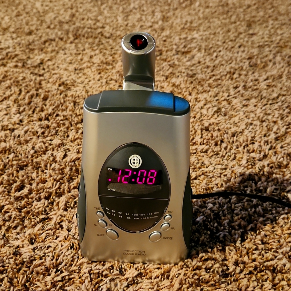 Projection Clock Radio Electro Brand